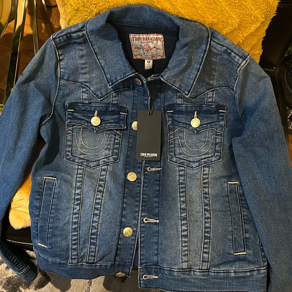 NEW True Religion Jean Jacket - Picture 1 of 5